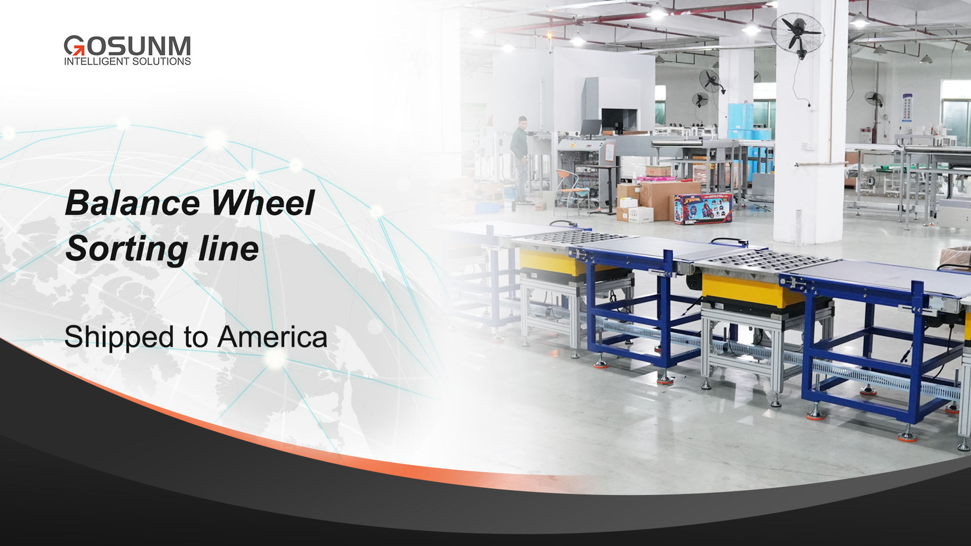 Balance Wheel Sorting line Shipped to America