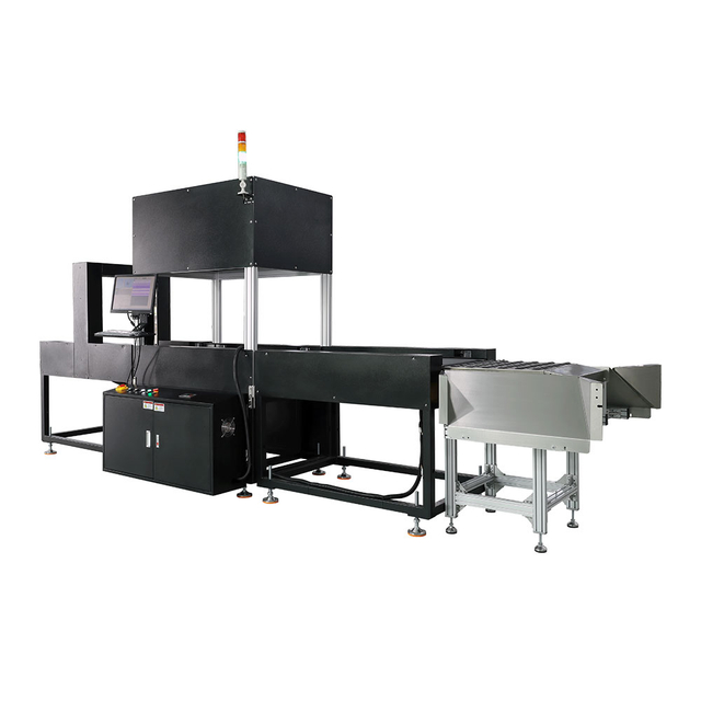 Dynamic DWS(3D scanner with line laser) with Wheel Sorter