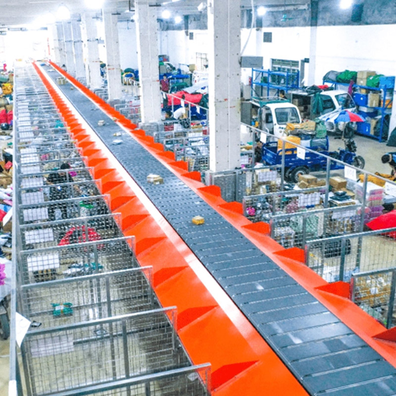 High Speed Linear Narrow Belt Cross Sorting System