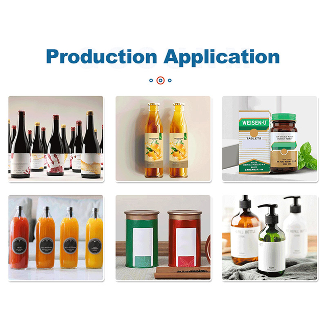 Automatic Vertical Round Bottle Labeling Machine