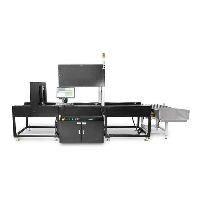 Dynamic DWS(3D scanner with line laser) with Wheel Sorter