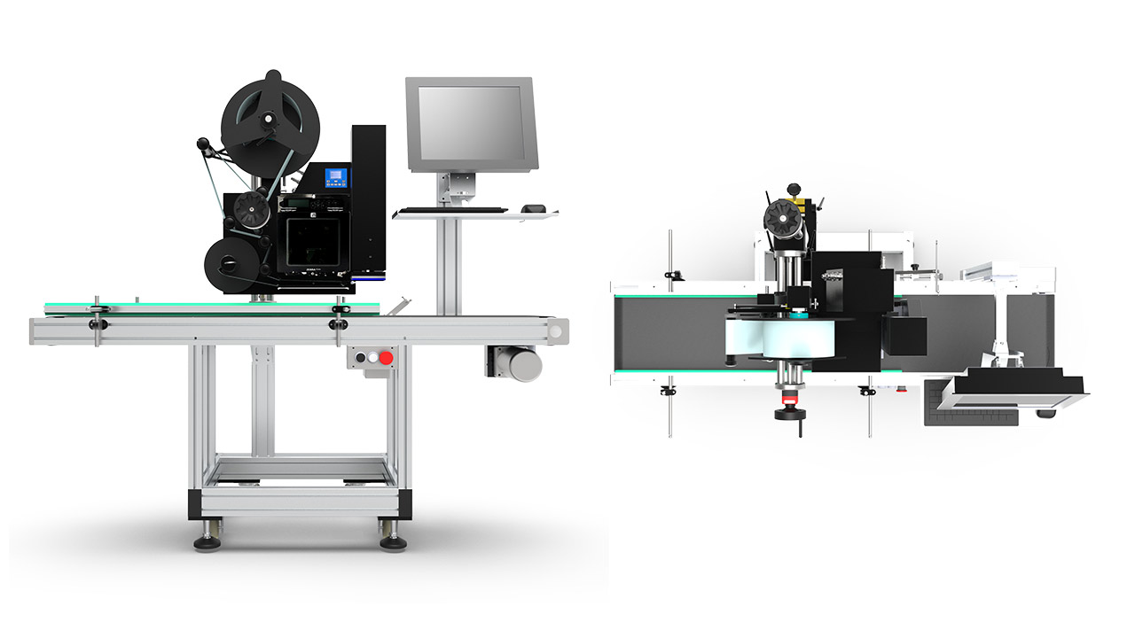Press Sticker Printing and Labeling Machine