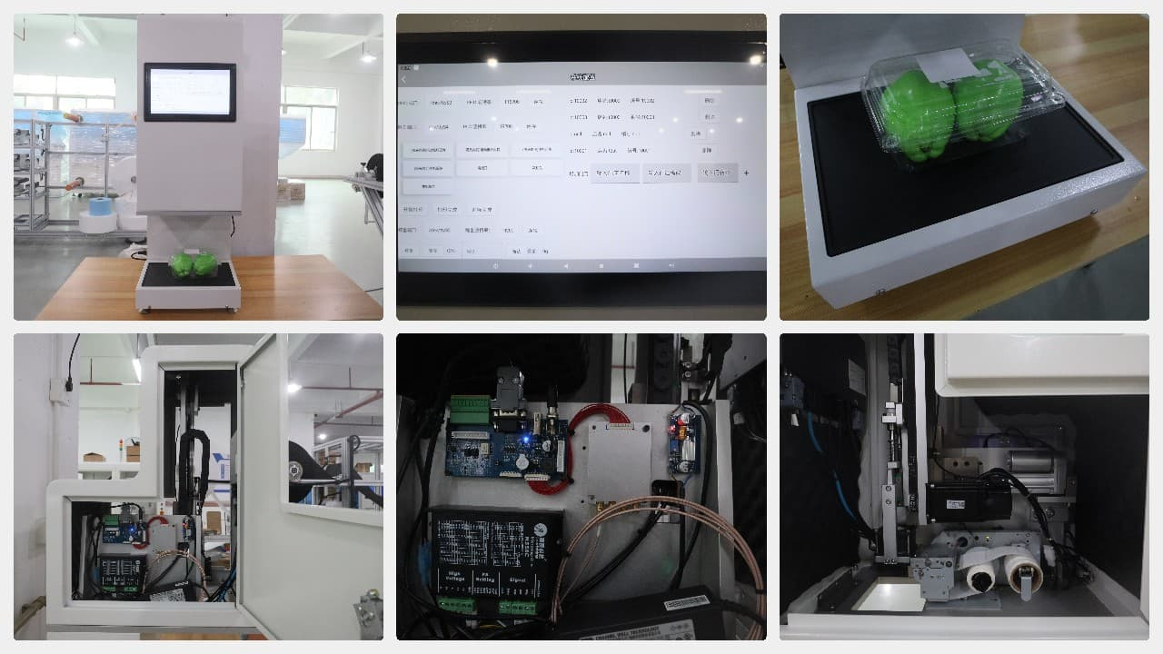 RFID Label Printing and Labeling Machine