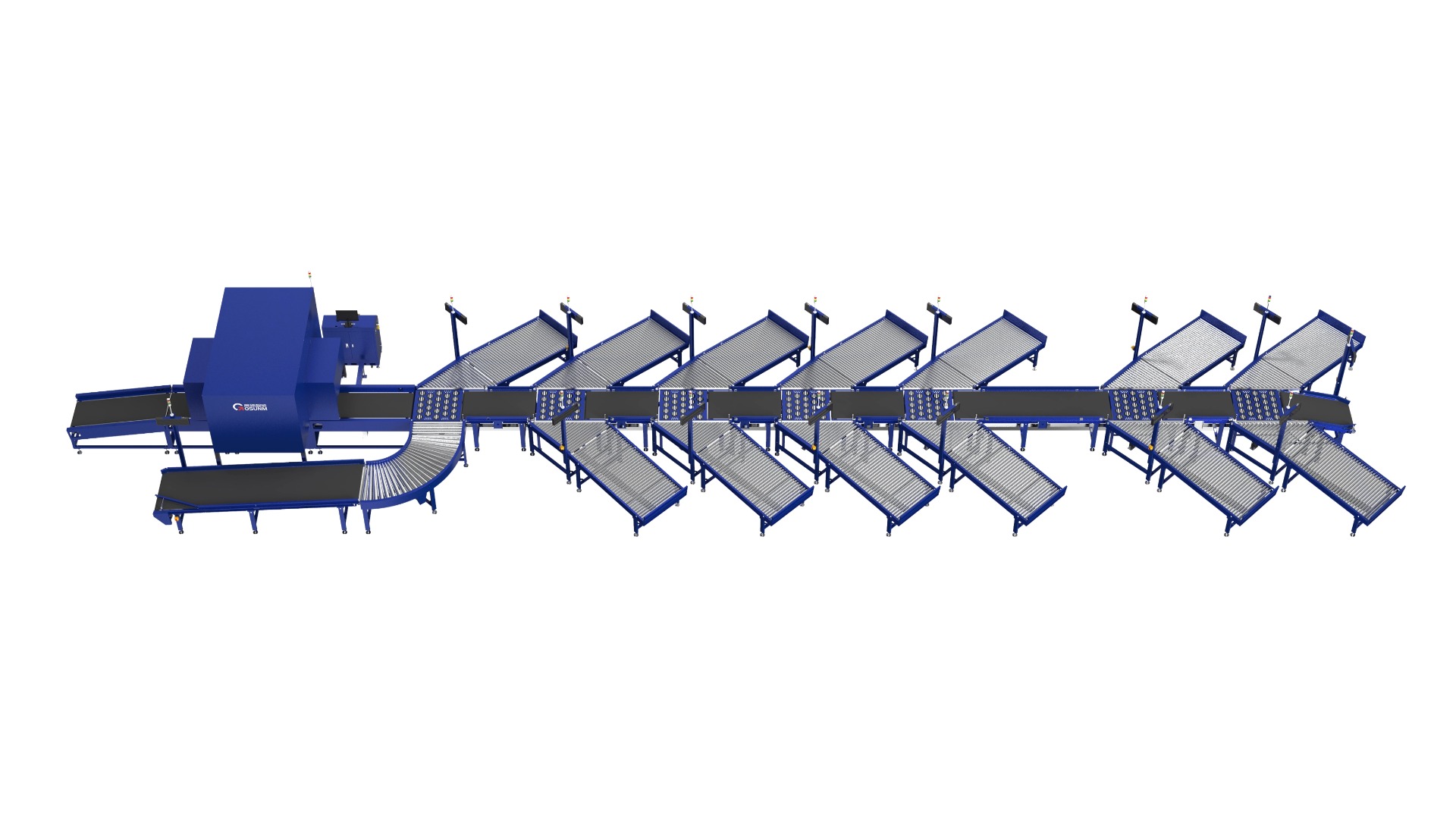 Logistics Parcel Sorting System