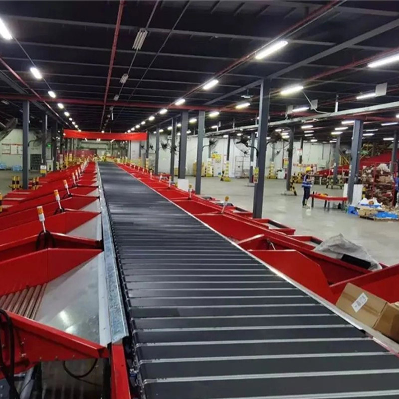 High Speed Linear Narrow Belt Cross Sorting System