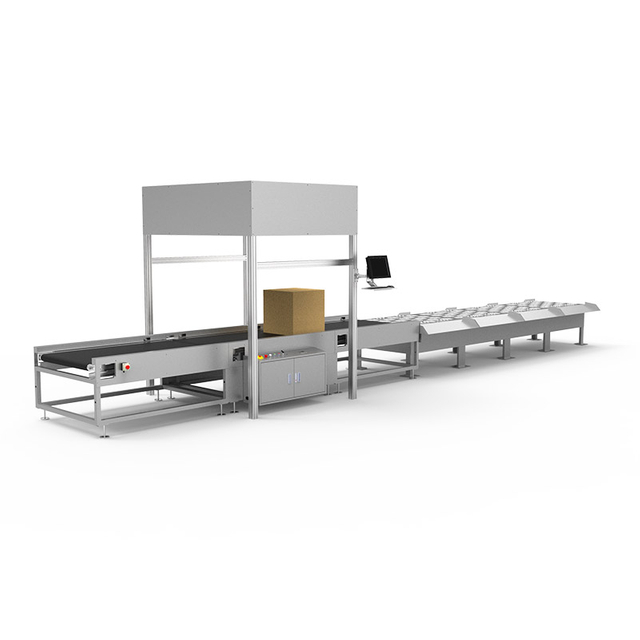 4-port Automatic Conveyor Sorting System to sort parcel poly mailers