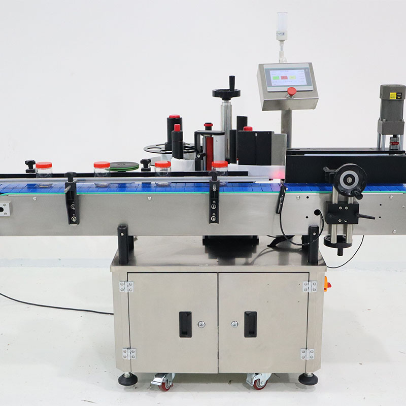Automatic Rolling Type Round Bottle Labeling Machine GST-211