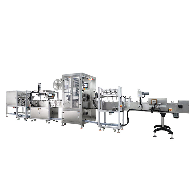 Disposable Compressed Bath Towel Electric Shrink Sleeve Labeling Machine