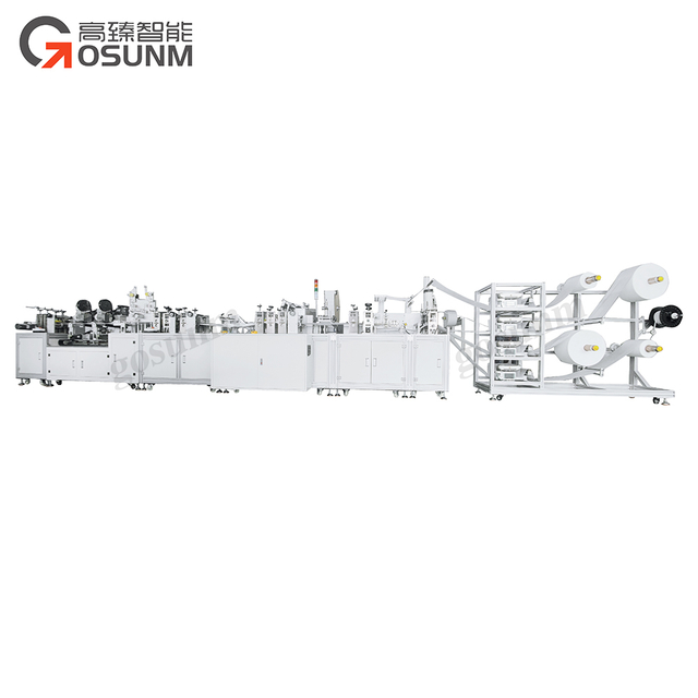 Automatic Broached Head Band KF94 Mask Machine