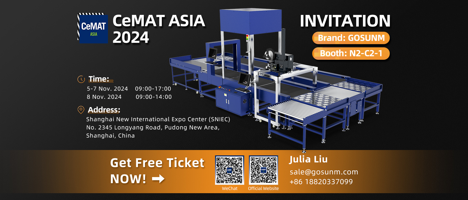 "CeMAT ASIA 2024" Exhibition Notice