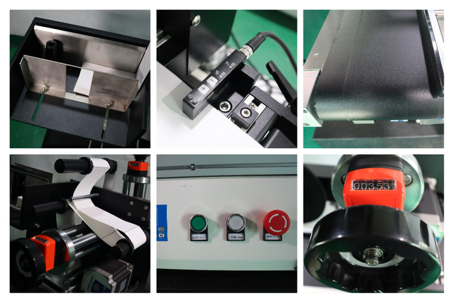 Automatic Desktop Top Surface Express Bill Labeling Machine