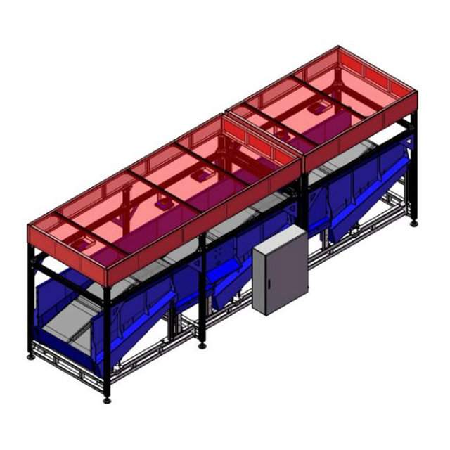 Fully automated single-piece separation system