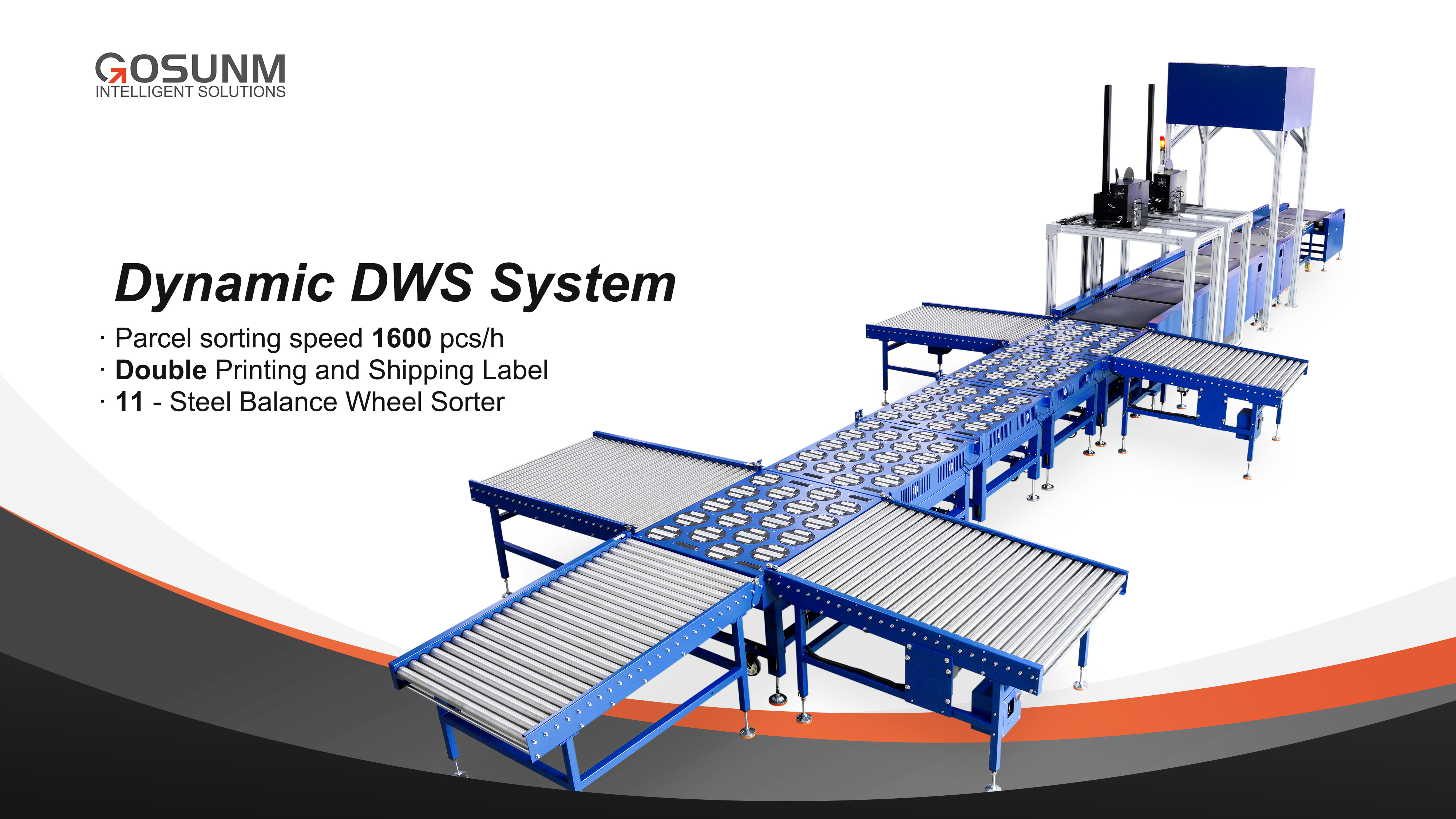 OCR Dynamic DWS System with Steel Sorter Shipped to Spanish