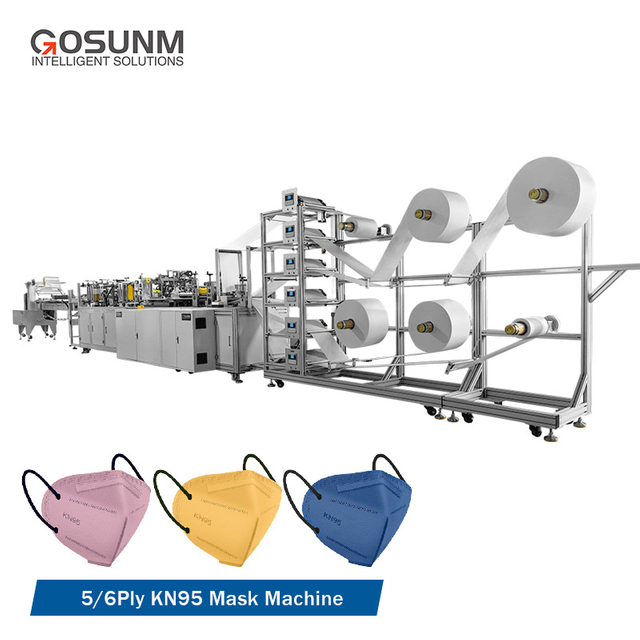 Fully Automatic N95 Mask Making Machine