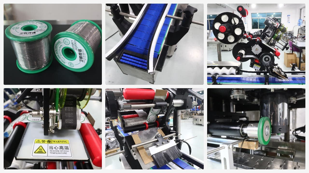 Oyster Shrink Sleeve Labeling Machine detail