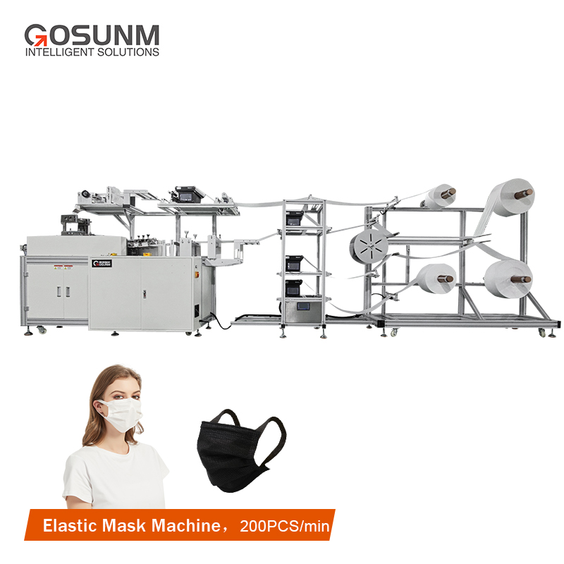 What are the features of flat mask machines?