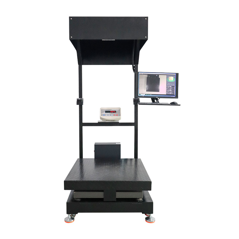 Large parcel volume and weight measurement